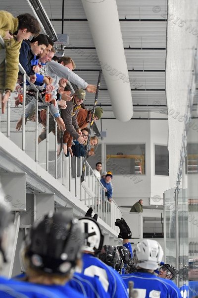 Wheaton College Men\'s Ice Hockey vs Middlesex Community College. - Photo By: KEITH NORDSTROM